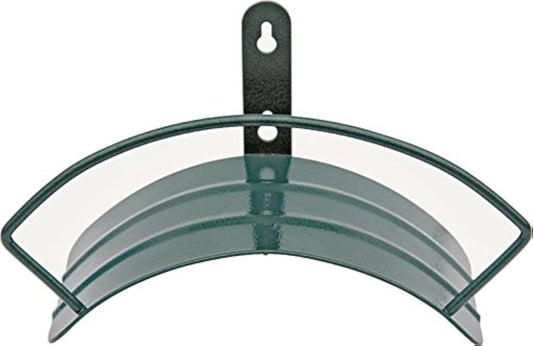 Deluxe Metal Hose Hanger - Most Solid Wall Mounted Hose Hanger on The Market - Rust Proof Wrought Iron - Fits 100’ of Hose
