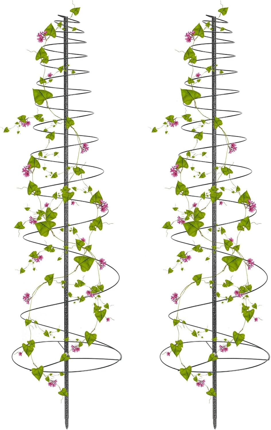 Trellis for Climbing Plants Outdoor, 73inch Tall Plants Trellis Support Metal Garden Trellis for Vegetables Flowers Plants Vine Support