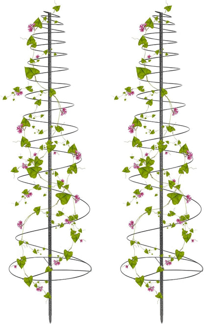 Trellis for Climbing Plants Outdoor, 73inch Tall Plants Trellis Support Metal Garden Trellis for Vegetables Flowers Plants Vine Support