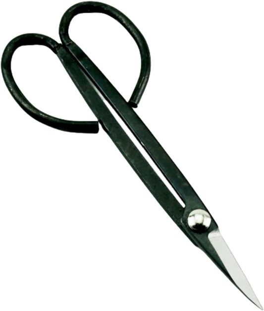 Garden Flower Scissors Bonsai Pruning Scissors Mini Floral Shears Small Sewing Scissors High Carbon Steel Scissors Strong Pruner for Cutting Clothes, Flowers, Branches and Leaves, 7.3 Inch
