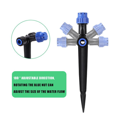 36 Pcs Push-to-Fit Drip Irrigation Emitters for 1/4 inch Tubing