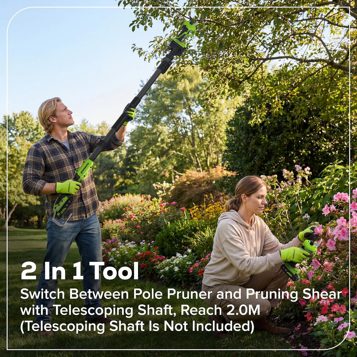 24V 1.5 in Cordless Hedge Trimmer, Tool Only