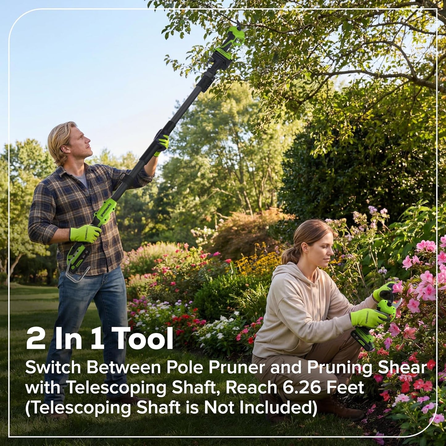24V 1.5 in Cordless Hedge Trimmer, Tool Only
