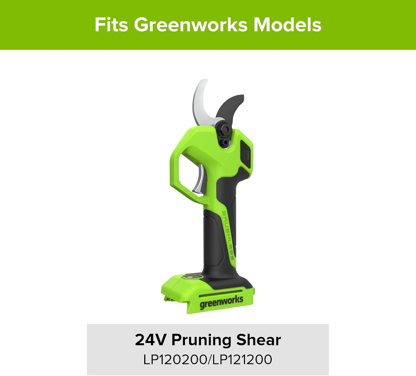 24V 1.5 in Cordless Hedge Trimmer, Tool Only