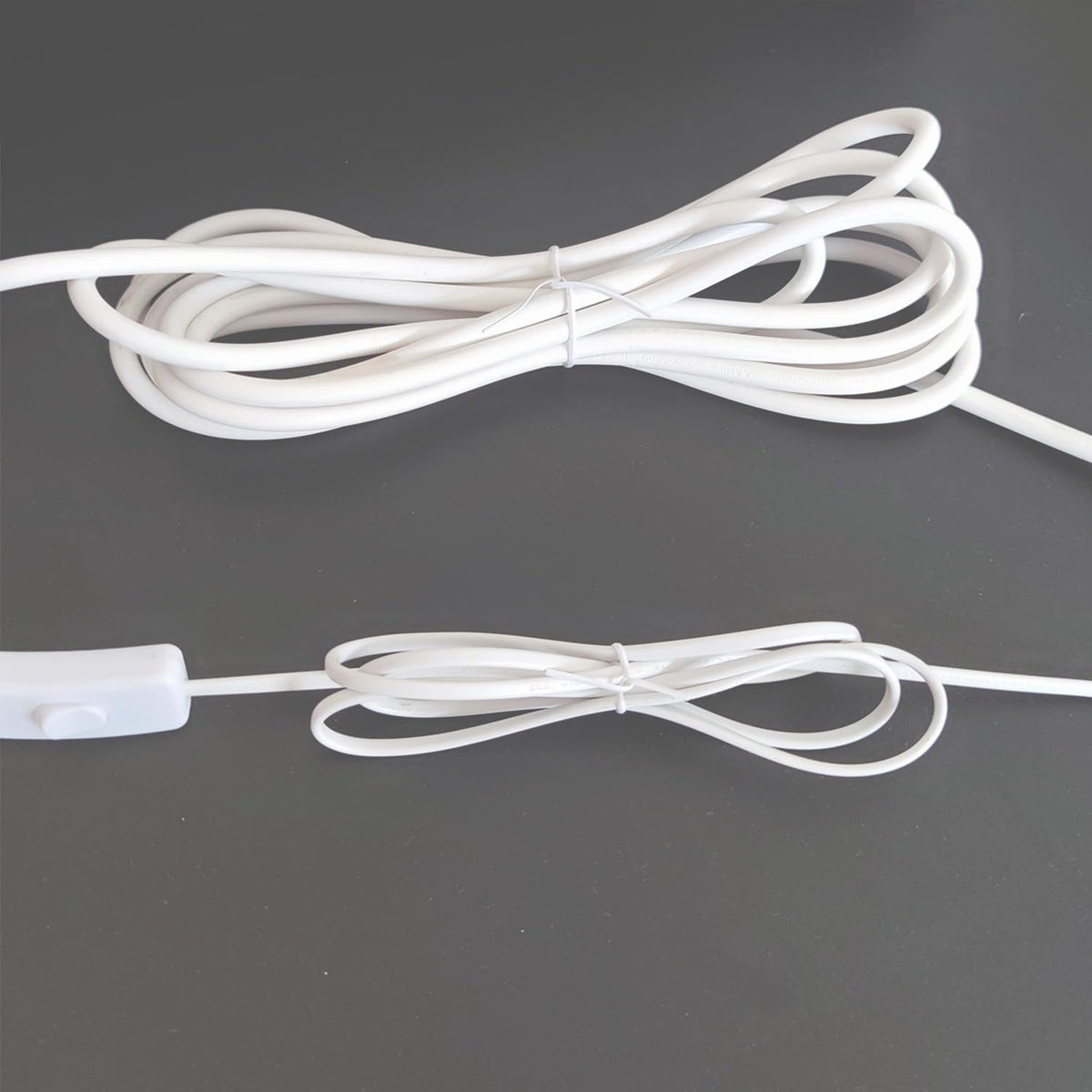 1000 pcs 6 inch White Cable Twist Ties Plastic Twist Ties with Rugged Metal Innercores Reusable Fastening Cable Cord Wire Ties