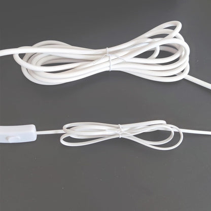 1000 pcs 6 inch White Cable Twist Ties Plastic Twist Ties with Rugged Metal Innercores Reusable Fastening Cable Cord Wire Ties