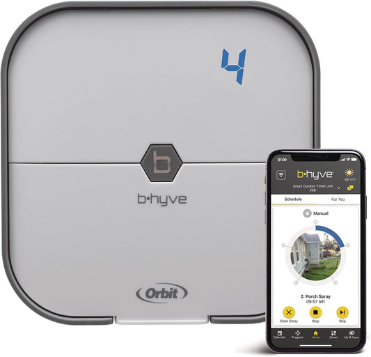 57915 B-hyve 4-Zone Indoor Smart Sprinkler Controller