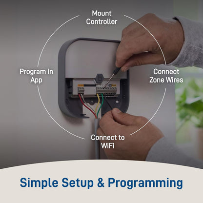 57915 B-hyve 4-Zone Indoor Smart Sprinkler Controller