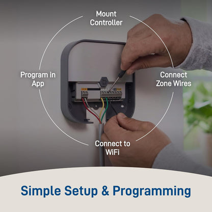 57915 B-hyve 4-Zone Indoor Smart Sprinkler Controller