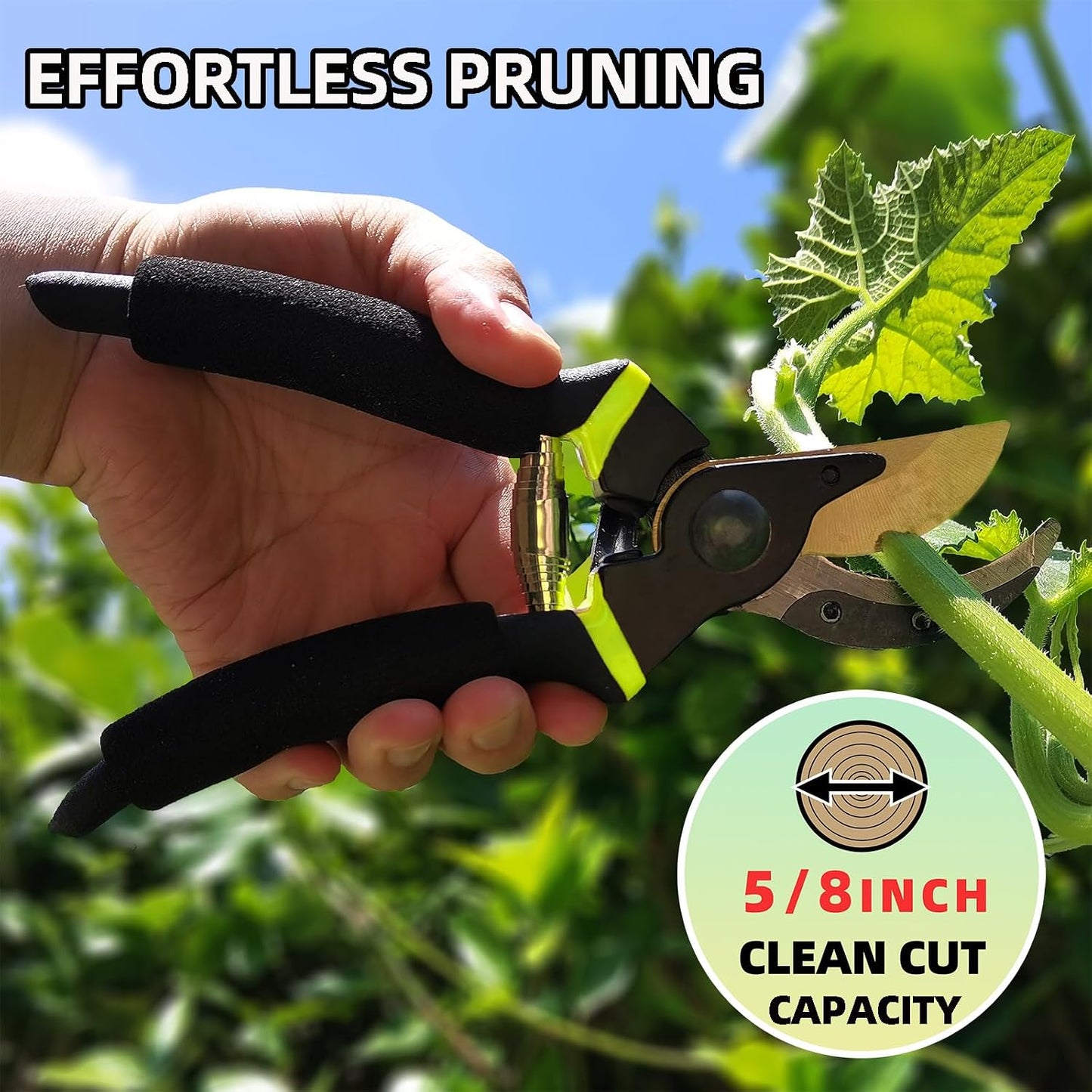 Loppers, Hedge Clippers, Garden Shears Set for Gardening