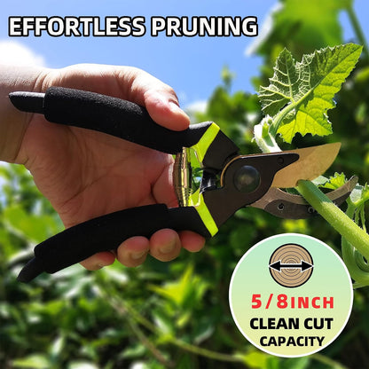 Loppers, Hedge Clippers, Garden Shears Set for Gardening
