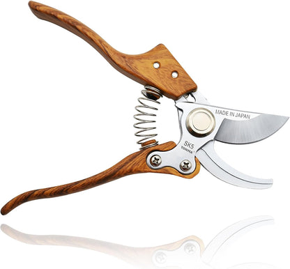 TONMA 8.2" Pruning Shears, Made in Japan, Japanese Garden Clippers, TP-7