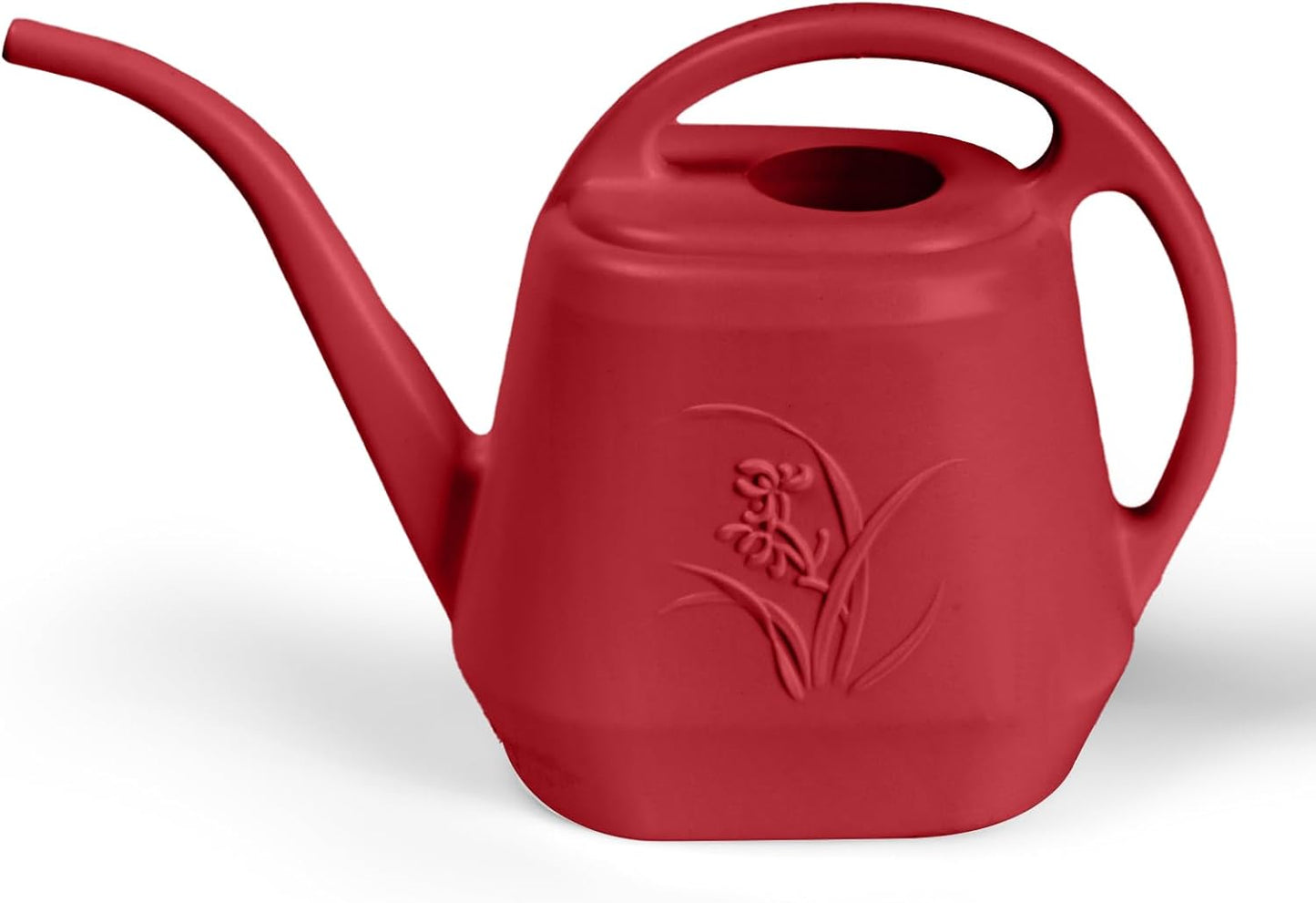 Watering Can - for Home Plant Garden - 1/2 Gallon - Rose Red