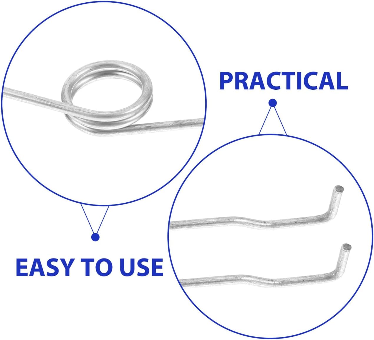 Pruning Shears Replacement Springs Steel Pruner Spring Parts for Garden Pruning Shears Hand Pruner Parts Easy Install 10 Pack for Branch Trimmers