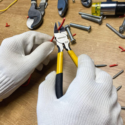 BOOSDEN Wire Cutter 6.5 inch Cutting Pliers Diagonal Cutter Metal Snipper