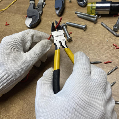 BOOSDEN Wire Cutter 6.5 inch Cutting Pliers Diagonal Cutter Metal Snipper