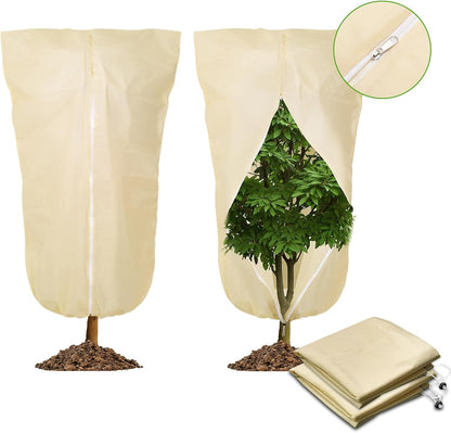 10FT x 30FT Plant Cover Freeze Protection 1.1 oz/yd Greenhouse Covers Frost Blankets for Vegetable Reusable Floating Row Cover for Winter Cold Weather,Garden Frost Sun Pest Protection