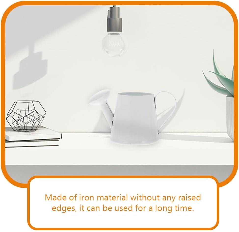 6pcs Mini Watering Can Child Iron Metal Flower Vessel, 8.5X4.7X4.3CM