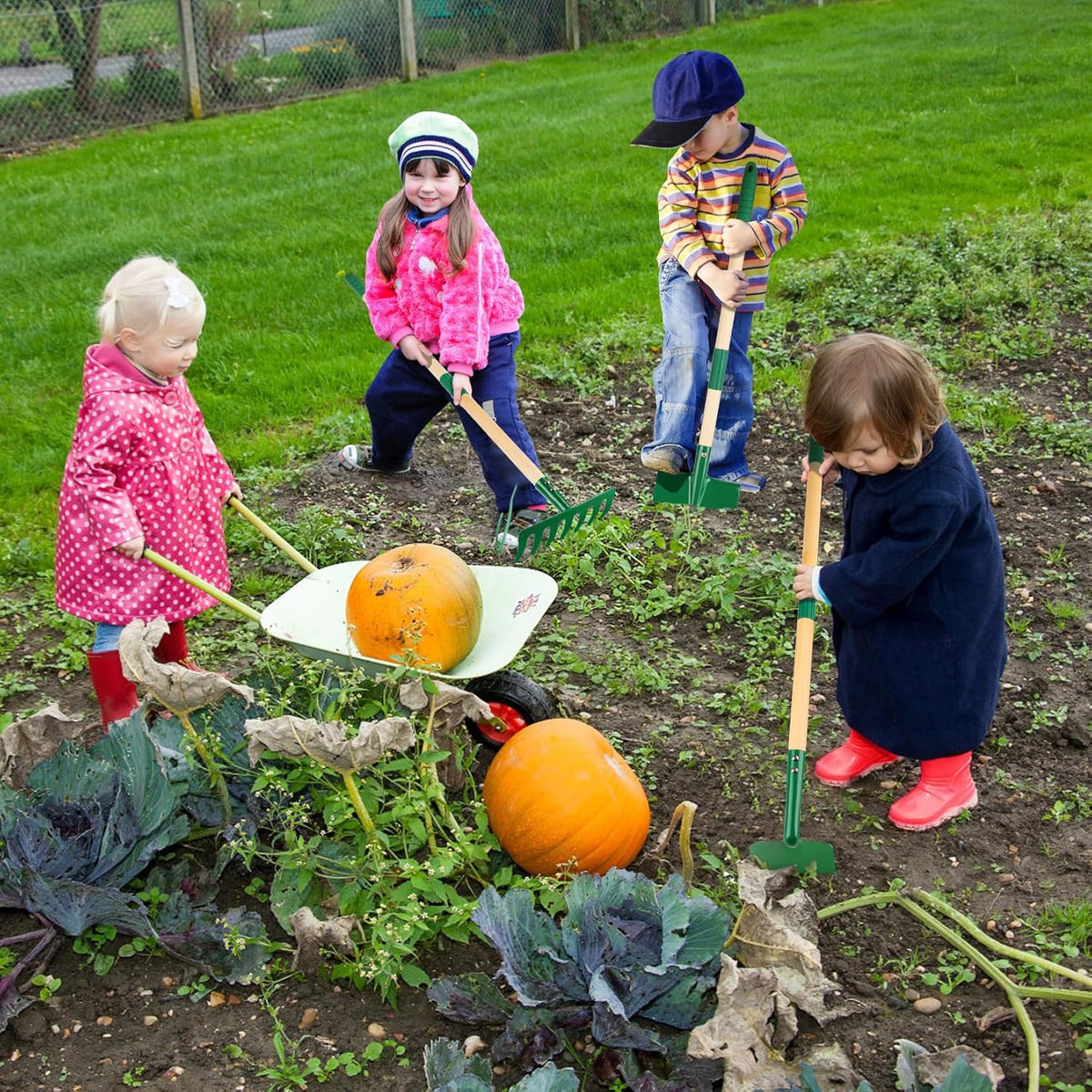 Kids Gardening Tools Set - 7pcs Garden Tool for Kids