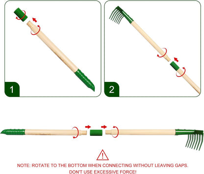Kids Gardening Tools Set - 7pcs Garden Tool for Kids