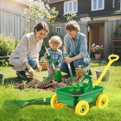 Kids Gardening Tools Set - 7pcs Garden Tool for Kids