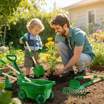 Kids Gardening Tools Set - 7pcs Garden Tool for Kids