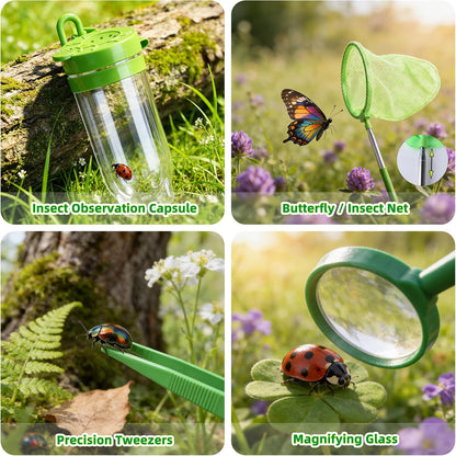 Kids Gardening Tools Set - 7pcs Garden Tool for Kids