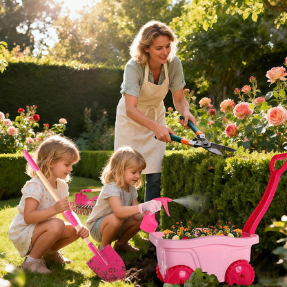 Kids Gardening Tools Set - 7pcs Garden Tool for Kids
