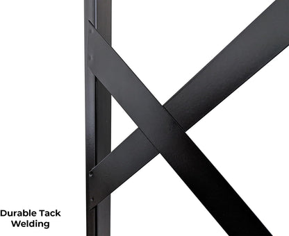 Giant Trellis, 108” high (9’ Tall) by 28” Wide Trellis with Arched top - Pack of 3 Complete trellises