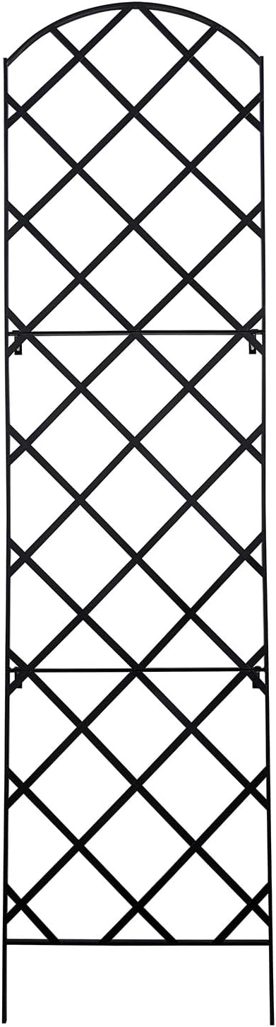 Giant Trellis, 108” high (9’ Tall) by 28” Wide Trellis with Arched top - Pack of 3 Complete trellises