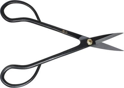 Satsuki Bonsai Scissors Made in Japan 7", Japanese Carbon Steel Blade, Precision Bonsai Shears for Fine Pruning and Trimming