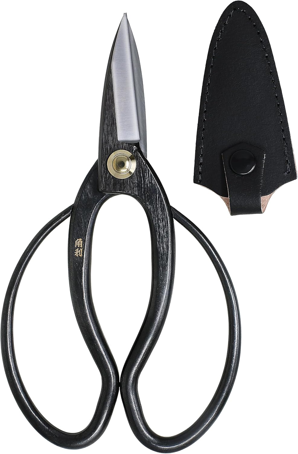 Satsuki Bonsai Scissors Made in Japan 7", Japanese Carbon Steel Blade, Precision Bonsai Shears for Fine Pruning and Trimming