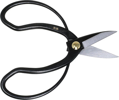 Satsuki Bonsai Scissors Made in Japan 7", Japanese Carbon Steel Blade, Precision Bonsai Shears for Fine Pruning and Trimming