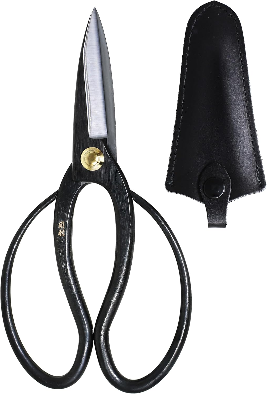 Satsuki Bonsai Scissors Made in Japan 7", Japanese Carbon Steel Blade, Precision Bonsai Shears for Fine Pruning and Trimming
