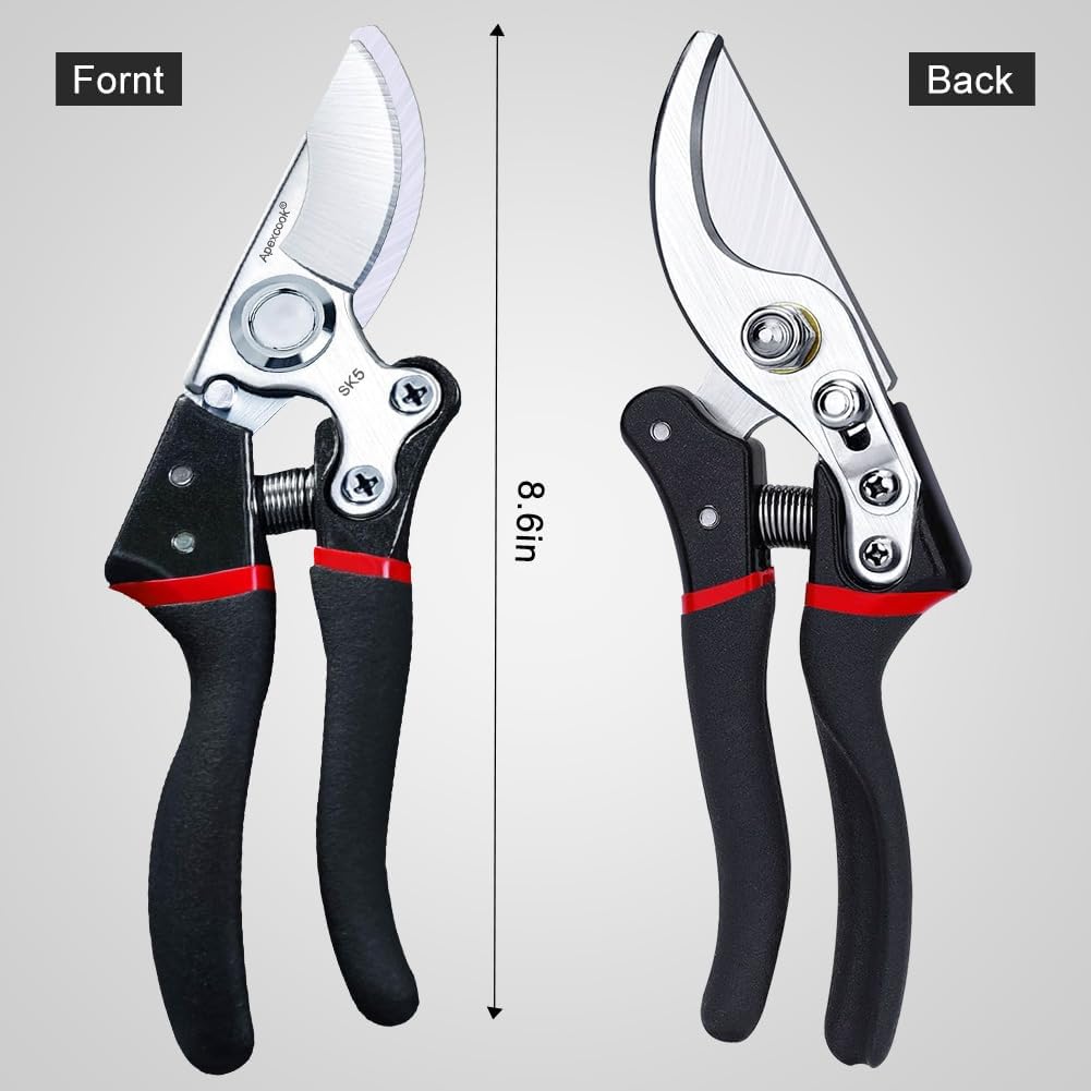 Garden Shears Handheld PruningShears for Heavy DutyErgonomic GardeningTools