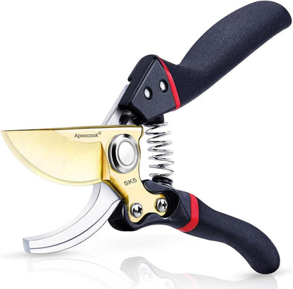 Garden Shears Handheld PruningShears for Heavy DutyErgonomic GardeningTools