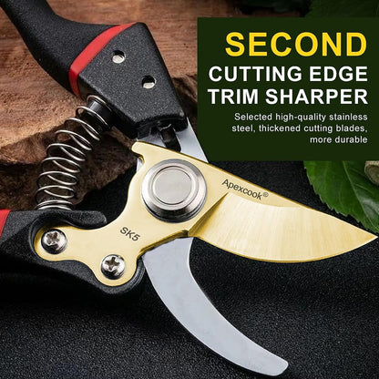 Garden Shears Handheld PruningShears for Heavy DutyErgonomic GardeningTools