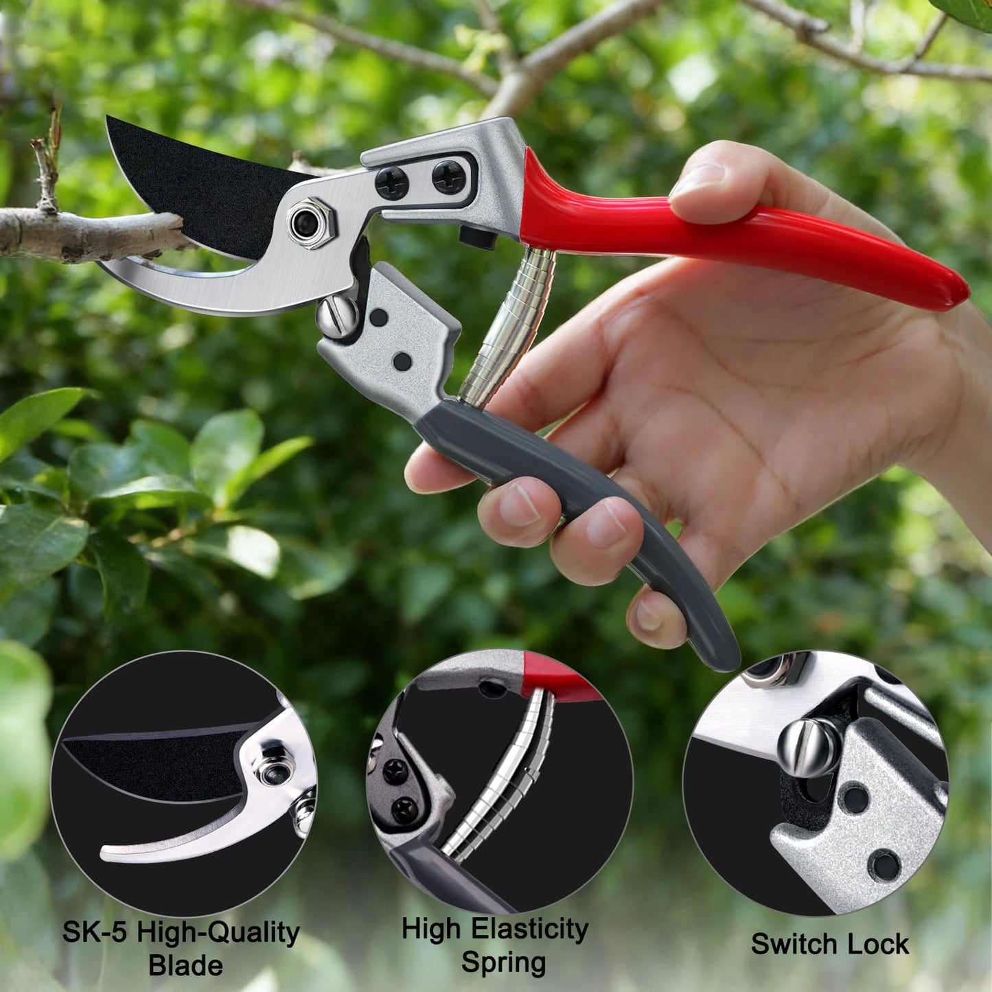 Kynup Pruning Shears, Garden Shears, Garden Clippers, Gardening Hand Tools