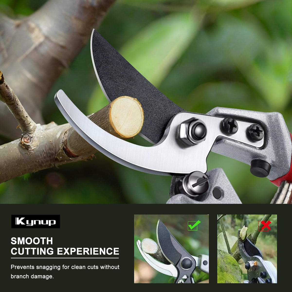 Kynup Pruning Shears, Garden Shears, Garden Clippers, Gardening Hand Tools