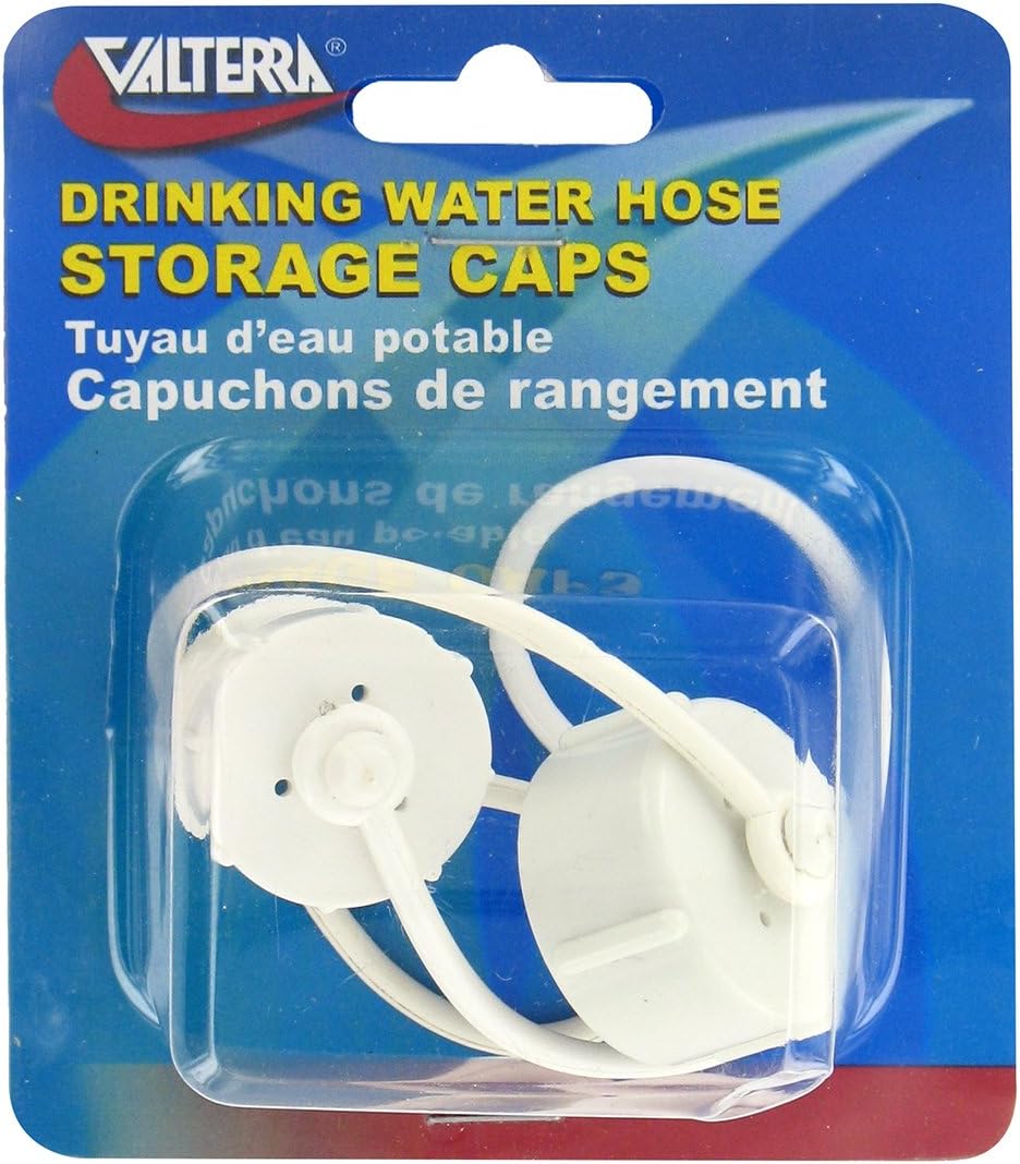 A0171VP White Carded Drinking Water Hose Storage Cap