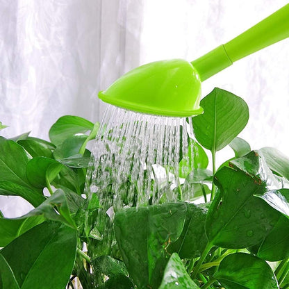 Watering Can for Indoor Plants, Water Can with Shower Head, 1/2 Gallon (Green)