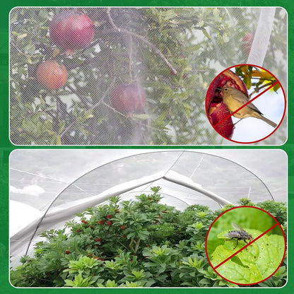 Garden Netting 10 x 50FT Ultra Fine Mesh Netting Insect Netting