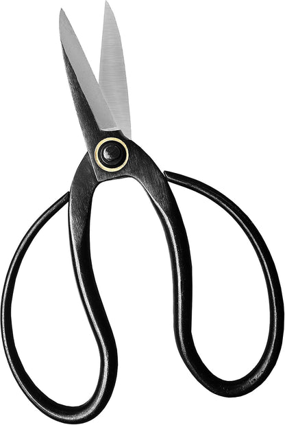Professional 7.3" Bonsai Scissors(GPPS-1012), For Arranging Flowers, Trimming Plants, For Grow Room or Gardening, Bonsai Tools. Garden Scissors Loppers.