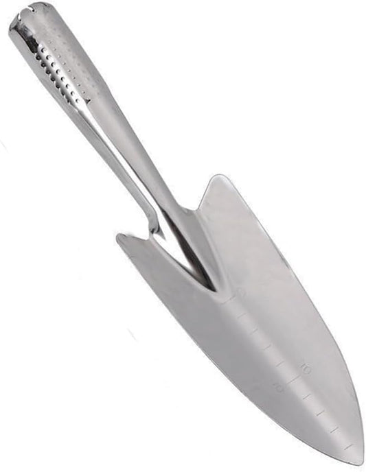 Garden Trowel- Stainless Steel Garden Shovel with Measurement Mark Tools