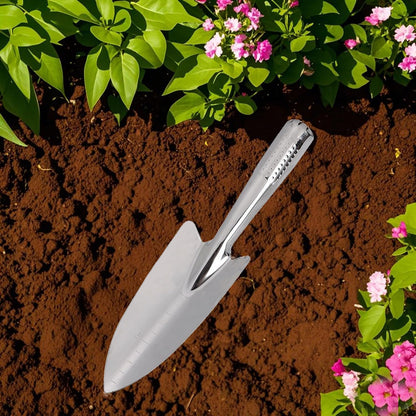 Garden Trowel- Stainless Steel Garden Shovel with Measurement Mark Tools