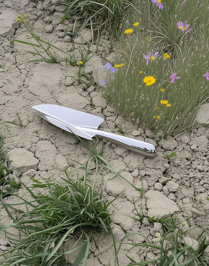 Garden Trowel- Stainless Steel Garden Shovel with Measurement Mark Tools