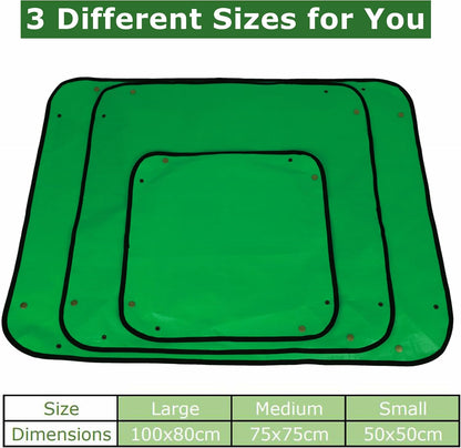 39.5"X31.5" Large Repotting Mat for Indoor Plants Transplanting/Dividing and Dirt Control, Gardenig Gifts for Women, Waterproof Gardening Potting Mat for Succulent