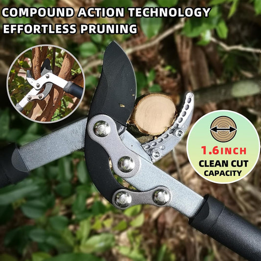 Loppers for Tree Trimming Heavy Duty Branch Cutter, 1.6" Cut Capacity