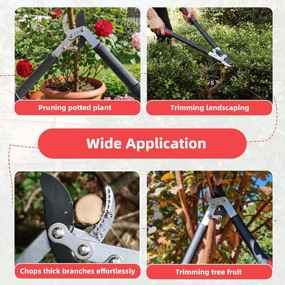 Loppers for Tree Trimming Heavy Duty Branch Cutter, 1.6" Cut Capacity