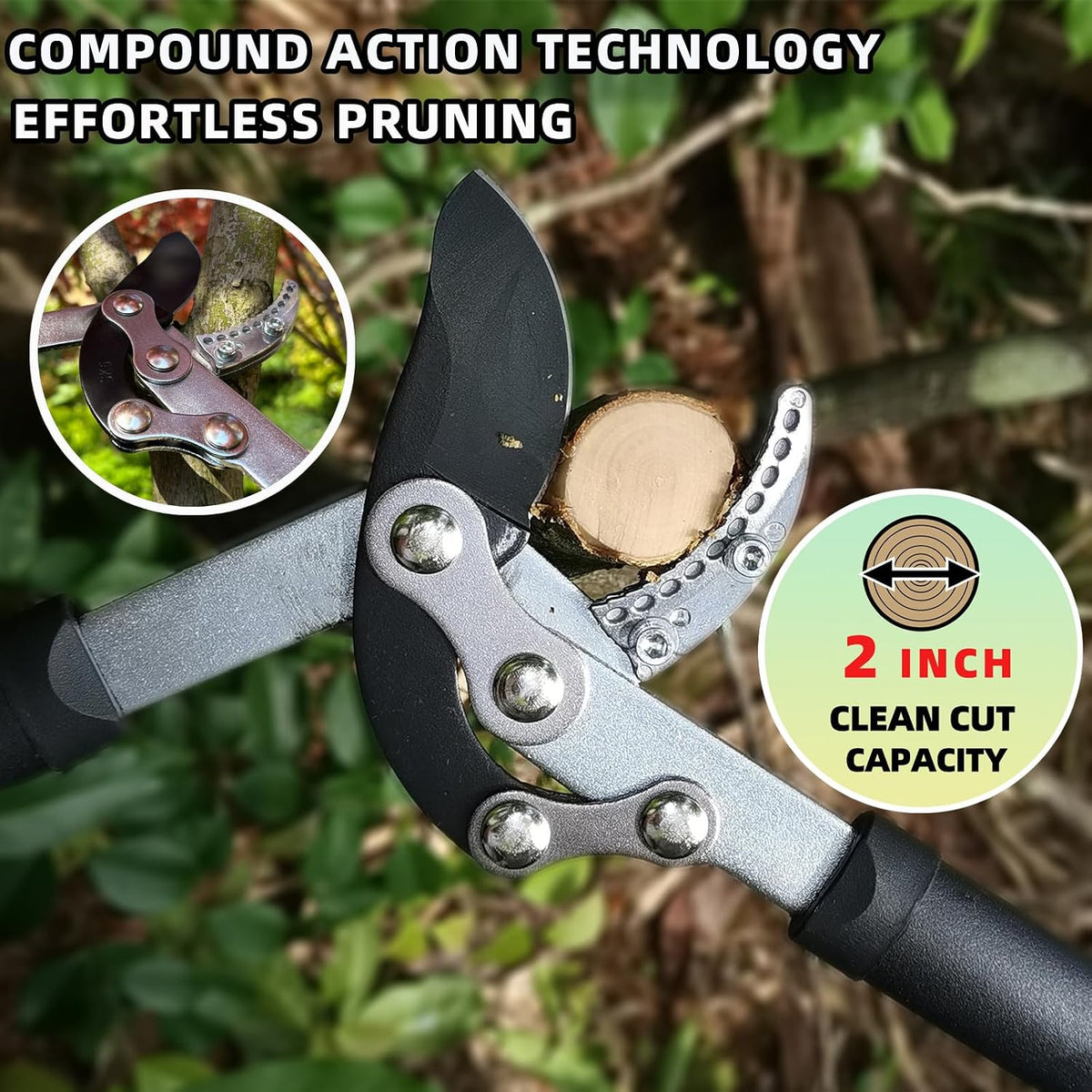 Loppers for Tree Trimming Heavy Duty Branch Cutter, 1.6" Cut Capacity